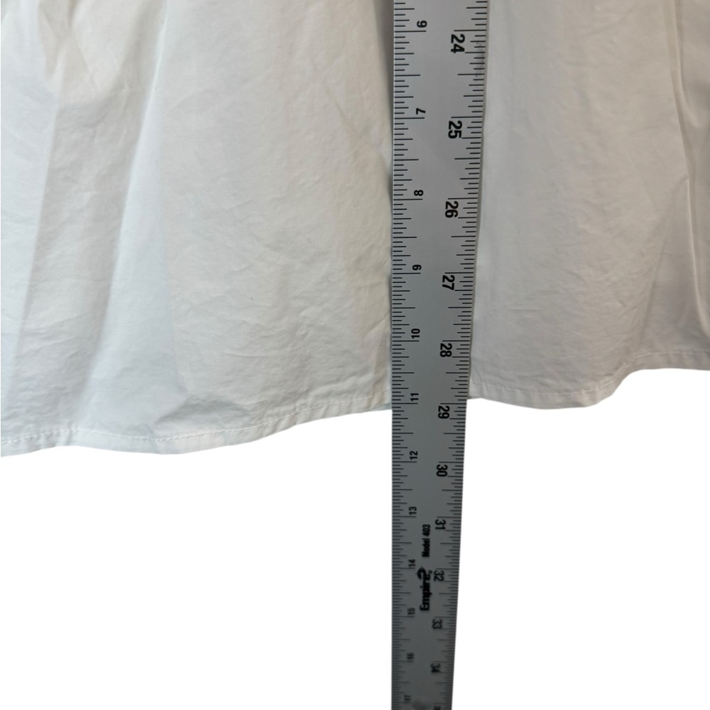 Forever‎ 21 White Tie Shoulder Mini Dress Size M - Picture 8 of 11